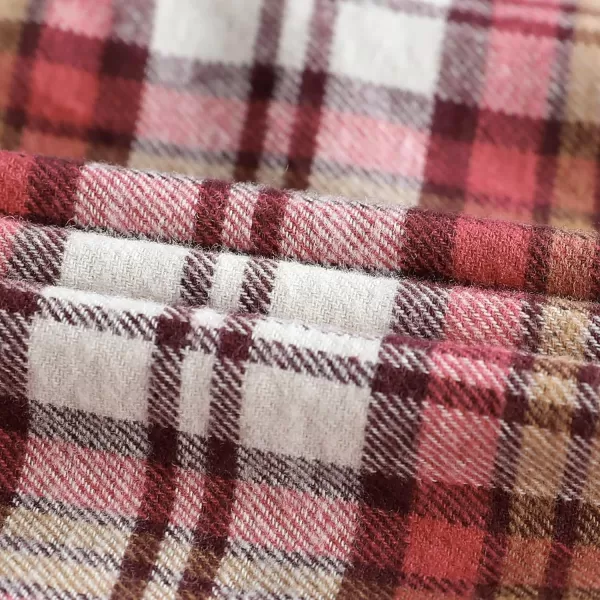 Dubinik®Mens Flannel Shirts Long Sleeve Flannel Shirt for Men Warm Casual Soft Cotton Button Down Plaid Mens Flannel Shirt