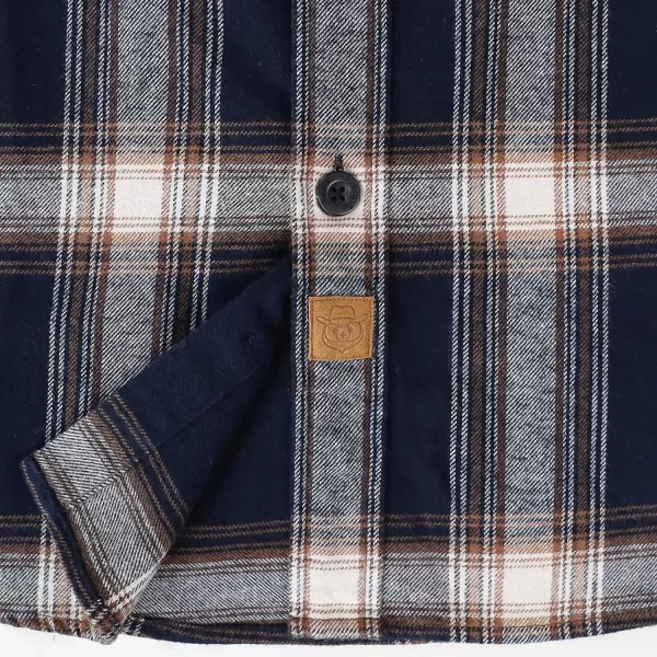 Dubinik®Mens Flannel Shirts Long Sleeve Flannel Shirt for Men Warm Casual Soft Cotton Button Down Plaid Mens Flannel Shirt