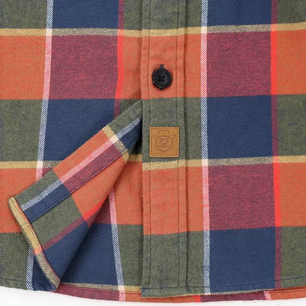 Dubinik®Mens Flannel Shirts Long Sleeve Flannel Shirt for Men Warm Casual Soft Cotton Button Down Plaid Mens Flannel Shirt