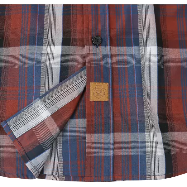 Dubinik®Mens Shirts Long Sleeve Shirts for Men Casual Button Down Vintage Plaid Pocket Soft Mens Button Up Shirts Long Sleeve