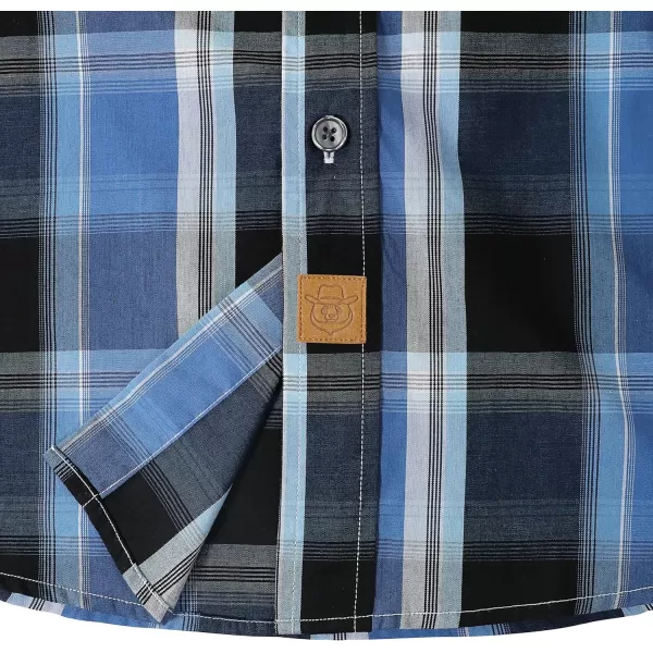 Dubinik®Mens Shirts Long Sleeve Shirts for Men Casual Button Down Vintage Plaid Pocket Soft Mens Button Up Shirts Long Sleeve