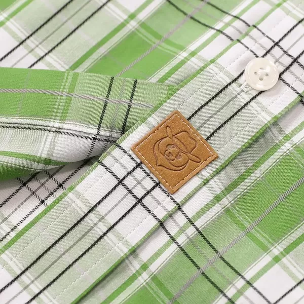Dubinik®Mens Shirts Long Sleeve Shirts for Men Casual Button Down Vintage Plaid Pocket Soft Mens Button Up Shirts Long Sleeve