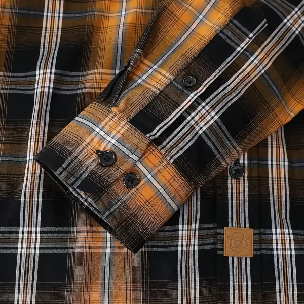 Dubinik®Mens Shirts Long Sleeve Shirts for Men Casual Button Down Vintage Plaid Pocket Soft Mens Button Up Shirts Long Sleeve