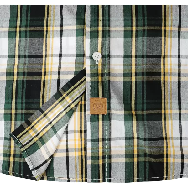 Dubinik®Mens Shirts Long Sleeve Shirts for Men Casual Button Down Vintage Plaid Pocket Soft Mens Button Up Shirts Long Sleeve