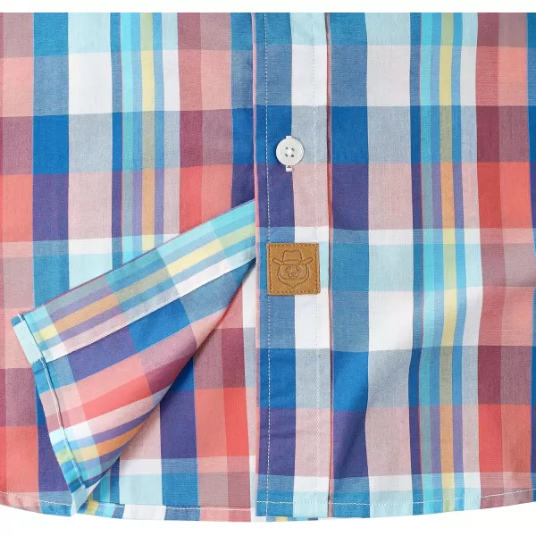 Dubinik®Mens Shirts Long Sleeve Shirts for Men Casual Button Down Vintage Plaid Pocket Soft Mens Button Up Shirts Long Sleeve