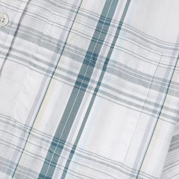 Dubinik®Mens Shirts Long Sleeve Shirts for Men Casual Button Down Vintage Plaid Pocket Soft Mens Button Up Shirts Long Sleeve