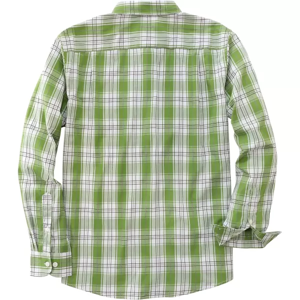 Dubinik®Mens Shirts Long Sleeve Shirts for Men Casual Button Down Vintage Plaid Pocket Soft Mens Button Up Shirts Long Sleeve