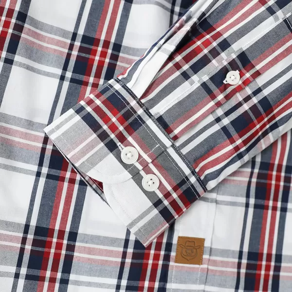 Dubinik®Mens Shirts Long Sleeve Shirts for Men Casual Button Down Vintage Plaid Pocket Soft Mens Button Up Shirts Long Sleeve