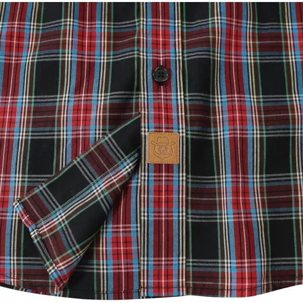 Dubinik®Mens Shirts Long Sleeve Shirts for Men Casual Button Down Vintage Plaid Pocket Soft Mens Button Up Shirts Long Sleeve