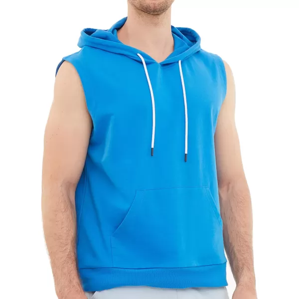 Dubinik®Short Sleeve Hoodie Lightweight Soft Cotton Moisture Wicking Kangaroo Pocket Short Sleeve Hoodie For Men
