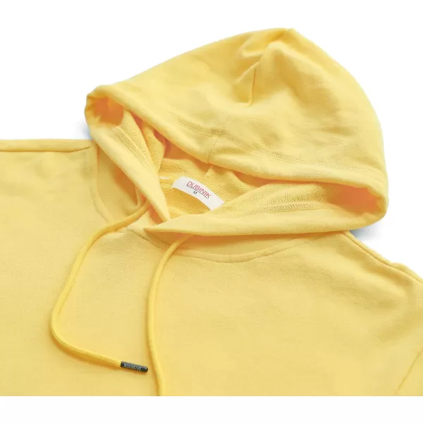 Dubinik®Short Sleeve Hoodie Lightweight Soft Cotton Moisture Wicking Kangaroo Pocket Short Sleeve Hoodie For Men