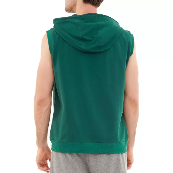 Dubinik®Short Sleeve Hoodie Lightweight Soft Cotton Moisture Wicking Kangaroo Pocket Short Sleeve Hoodie For Men