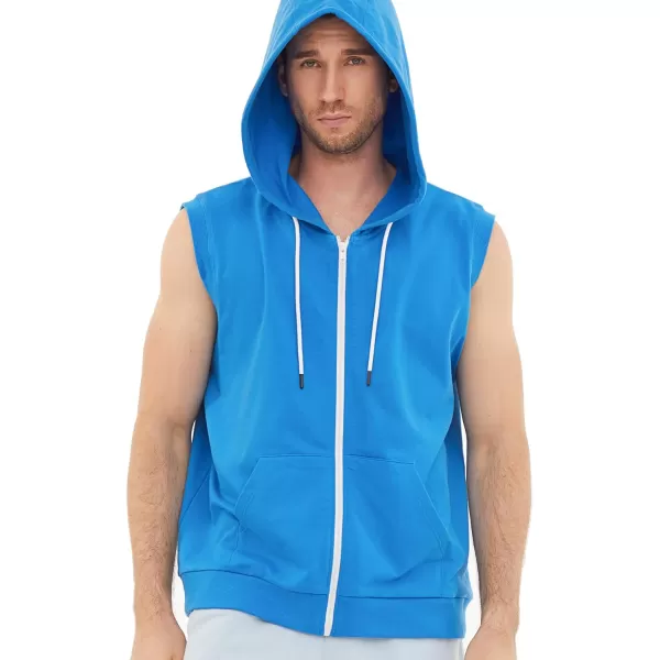 Dubinik®Short Sleeve Hoodie Lightweight Soft Cotton Moisture Wicking Kangaroo Pocket Short Sleeve Hoodie For Men