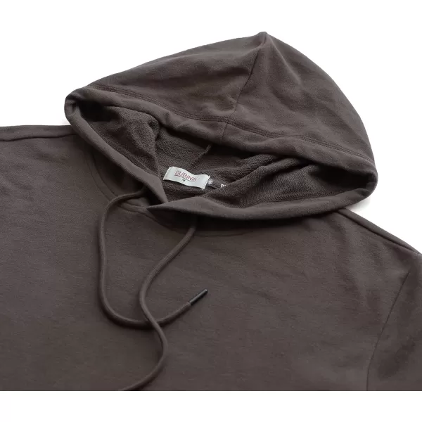 Dubinik®Short Sleeve Hoodie Lightweight Soft Cotton Moisture Wicking Kangaroo Pocket Short Sleeve Hoodie For Men