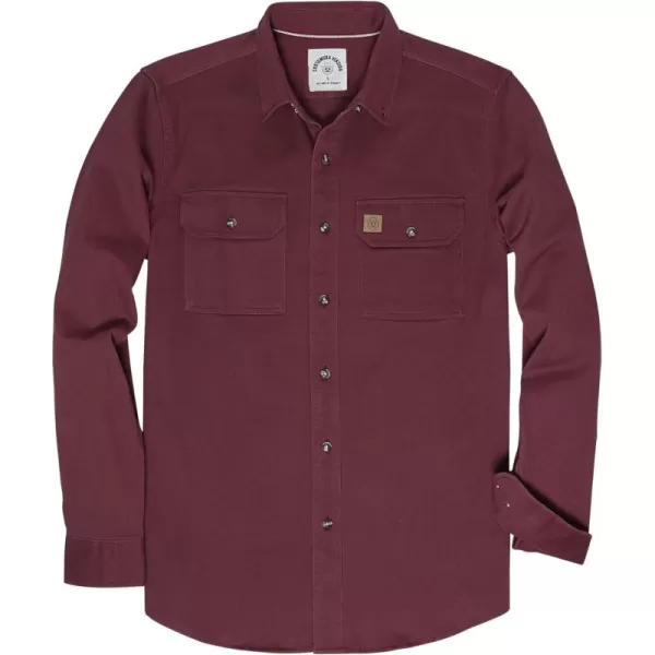 Dubinik® Denim Shirt Men Mens Denim Shirts Long Sleeve Mens Denim Button Down Shirt Cotton Regular Fit Casual Work Shirts