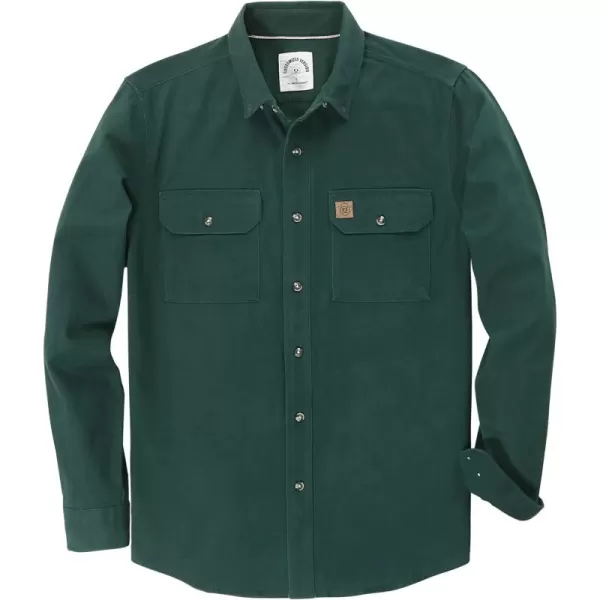 Dubinik® Denim Shirt Men Mens Denim Shirts Long Sleeve Mens Denim Button Down Shirt Cotton Regular Fit Casual Work Shirts