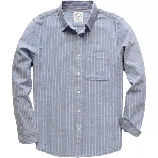 Dubinik® Flannel Shirt for Men Casual Button Down Work Soft All Cotton Lightweight Flannel Mens Plaid Shirts Long Sleeve