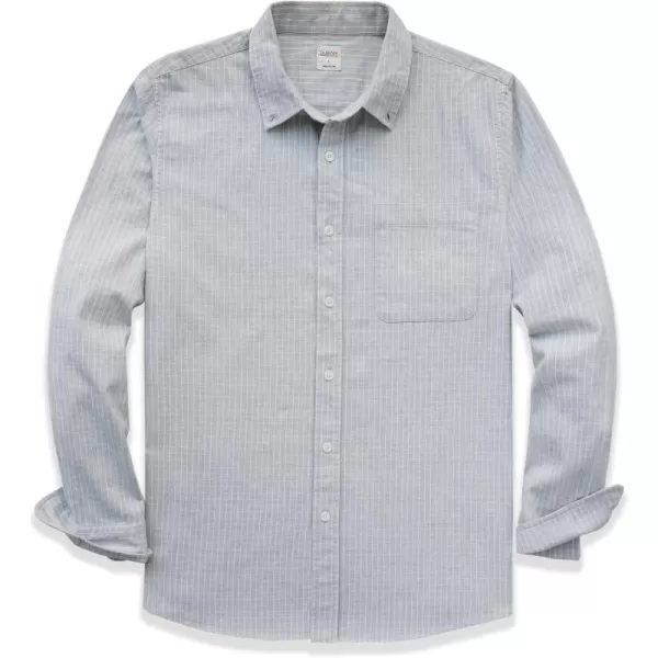 Dubinik® Flannel Shirt for Men Western Cowboy Pearl Snap Shirts for Men Long Sleeve Vintage Buttons Down Plaid Shirt