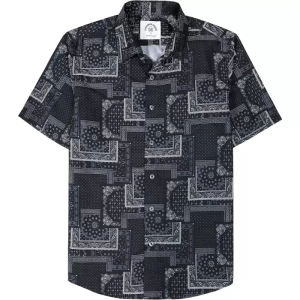 Dubinik® Hawaiian Shirt for Men Tropical Beach Shirt Mens Short Sleeve Button Down Shirts Aloha Shirt Print Casual Cool