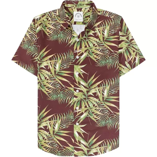 Dubinik® Hawaiian Shirt for Men Tropical Beach Shirt Mens Short Sleeve Button Down Shirts Aloha Shirt Print Casual Cool