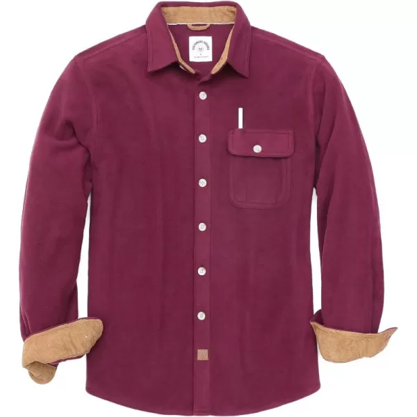 Dubinik® Mens Flannel Shirts Long Sleeve Flannel Shirt for Men Casual Button Down Brushed 100% Cotton Shirt