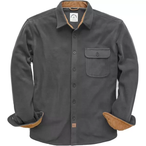 Dubinik® Mens Flannel Shirts Long Sleeve Flannel Shirt for Men Casual Button Down Brushed 100% Cotton Shirt