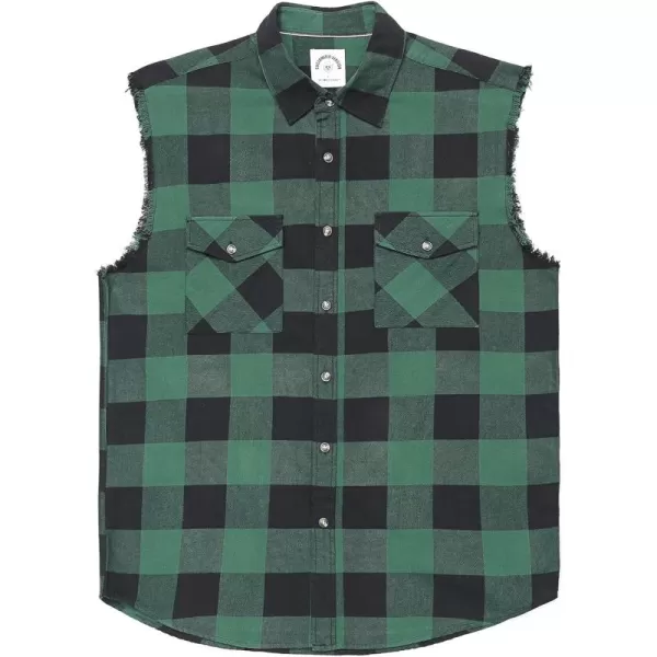 Dubinik® Men's Sleeveless Denim Shirt Button Down Cowboy Lightweight Jean Vest