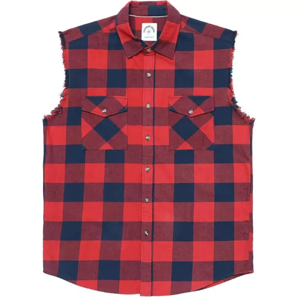 Dubinik® Men's Sleeveless Denim Shirt Button Down Cowboy Lightweight Jean Vest