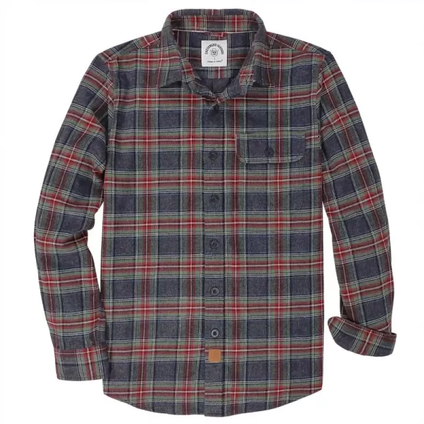 Dubinik®Mens Flannel Shirts Long Sleeve Flannel Shirt for Men Warm Casual Soft Cotton Button Down Plaid Mens Flannel Shirt