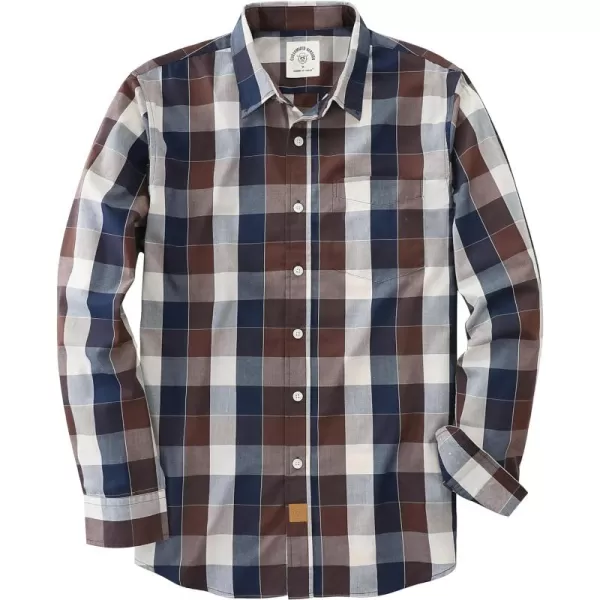 Navy Blue Brown 052