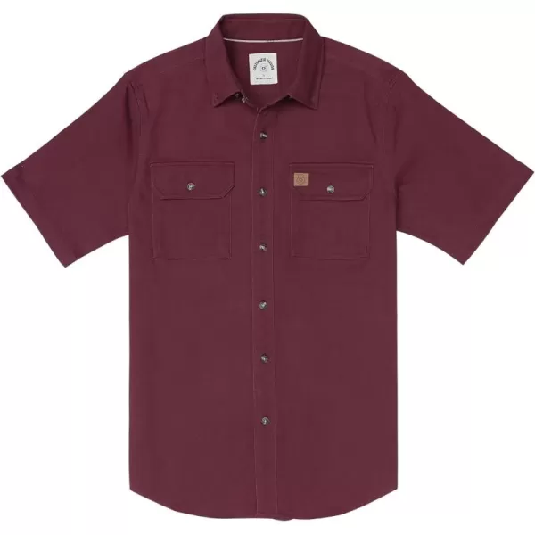 Dubinik®Mens Short Sleeve Button Down Shirts Denim Short Sleeve Shirt Men Two Pocket Western Soft Work Casual Denim Shirt
