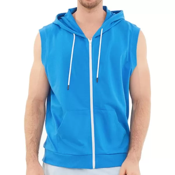 Dubinik®Short Sleeve Hoodie Lightweight Soft Cotton Moisture Wicking Kangaroo Pocket Short Sleeve Hoodie For Men