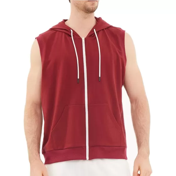 Dubinik®Short Sleeve Hoodie Lightweight Soft Cotton Moisture Wicking Kangaroo Pocket Short Sleeve Hoodie For Men