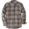 imageDubinik Flannel Shirt for Men Western Mens Pearl Snap Shirts Long Sleeve Casual Cozy Vintage Cowboy Plaid Soft Pure CottonCream Plaid