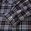 imageDubinik Flannel Shirt for Men Western Mens Pearl Snap Shirts Long Sleeve Casual Cozy Vintage Cowboy Plaid Soft Pure CottonDark Gray and White