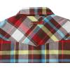 imageDubinik Flannel Shirt for Men Western Mens Pearl Snap Shirts Long Sleeve Casual Cozy Vintage Cowboy Plaid Soft Pure CottonDeep Brown and Blue