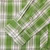 imageDubinik Pearl Snap Shirts for Men Long Sleeve Western Shirts for Men Vintage Casual Plaid Shirt Cowboy Shirts for MenBeige Green