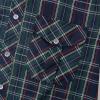 imageDubinik Pearl Snap Shirts for Men Long Sleeve Western Shirts for Men Vintage Casual Plaid Shirt Cowboy Shirts for MenGreen  Navy Blue