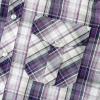 imageDubinik Pearl Snap Shirts for Men Long Sleeve Western Shirts for Men Vintage Casual Plaid Shirt Cowboy Shirts for MenPurple Pretty