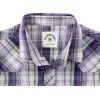 imageDubinik Pearl Snap Shirts for Men Long Sleeve Western Shirts for Men Vintage Casual Plaid Shirt Cowboy Shirts for MenPurple Pretty