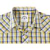 imageDubinik Pearl Snap Shirts for Men Long Sleeve Western Shirts for Men Vintage Casual Plaid Shirt Cowboy Shirts for MenYellow Lemon