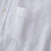 imageDubinik Mens Short Sleeve Button Down Shirts 100 Cotton Plaid Mens Casual ButtonDown Shirts with PocketPure White