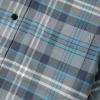 imageDubinik Flannel Shirt for Men Plaid Mens Button Down Long Sleeve Shirts Soft Pure Cotton Casual Cozy Regular FitA Blue and Grey