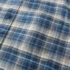 imageDubinik Flannel Shirt for Men Plaid Mens Button Down Long Sleeve Shirts Soft Pure Cotton Casual Cozy Regular FitA Navy Blue Midnight Army Plaid