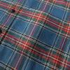 imageDubinik Flannel Shirt for Men Plaid Mens Button Down Long Sleeve Shirts Soft Pure Cotton Casual Cozy Regular FitA Red and Blue