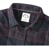 imageDubinik Flannel Shirt for Men Plaid Mens Button Down Long Sleeve Shirts Soft Pure Cotton Casual Cozy Regular FitBlack and Red White