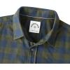 imageDubinik Flannel Shirt for Men Plaid Mens Button Down Long Sleeve Shirts Soft Pure Cotton Casual Cozy Regular FitGreen Navy Blue