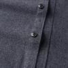imageDubinik Flannel Shirt for Men Plaid Mens Button Down Long Sleeve Shirts Soft Pure Cotton Casual Cozy Regular FitGrey