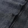 imageDubinik Flannel Shirt for Men Plaid Mens Button Down Long Sleeve Shirts Soft Pure Cotton Casual Cozy Regular FitGrey Black