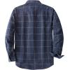 imageDubinik Flannel Shirt for Men Plaid Mens Button Down Long Sleeve Shirts Soft Pure Cotton Casual Cozy Regular FitNavy Blue Khaki